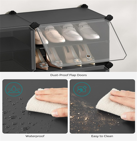 plastic shoe rack